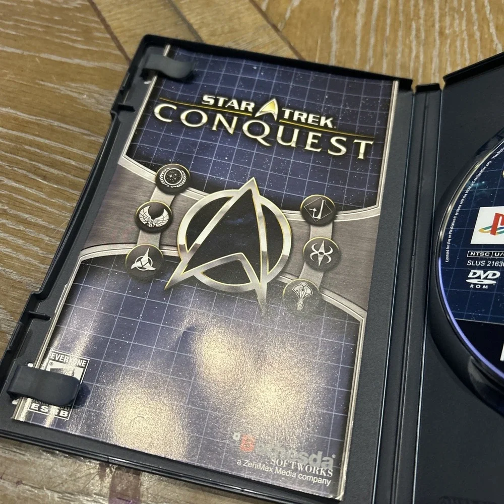 Star Trek: Conquest (Sony PlayStation 2, 2007) Complete Tested